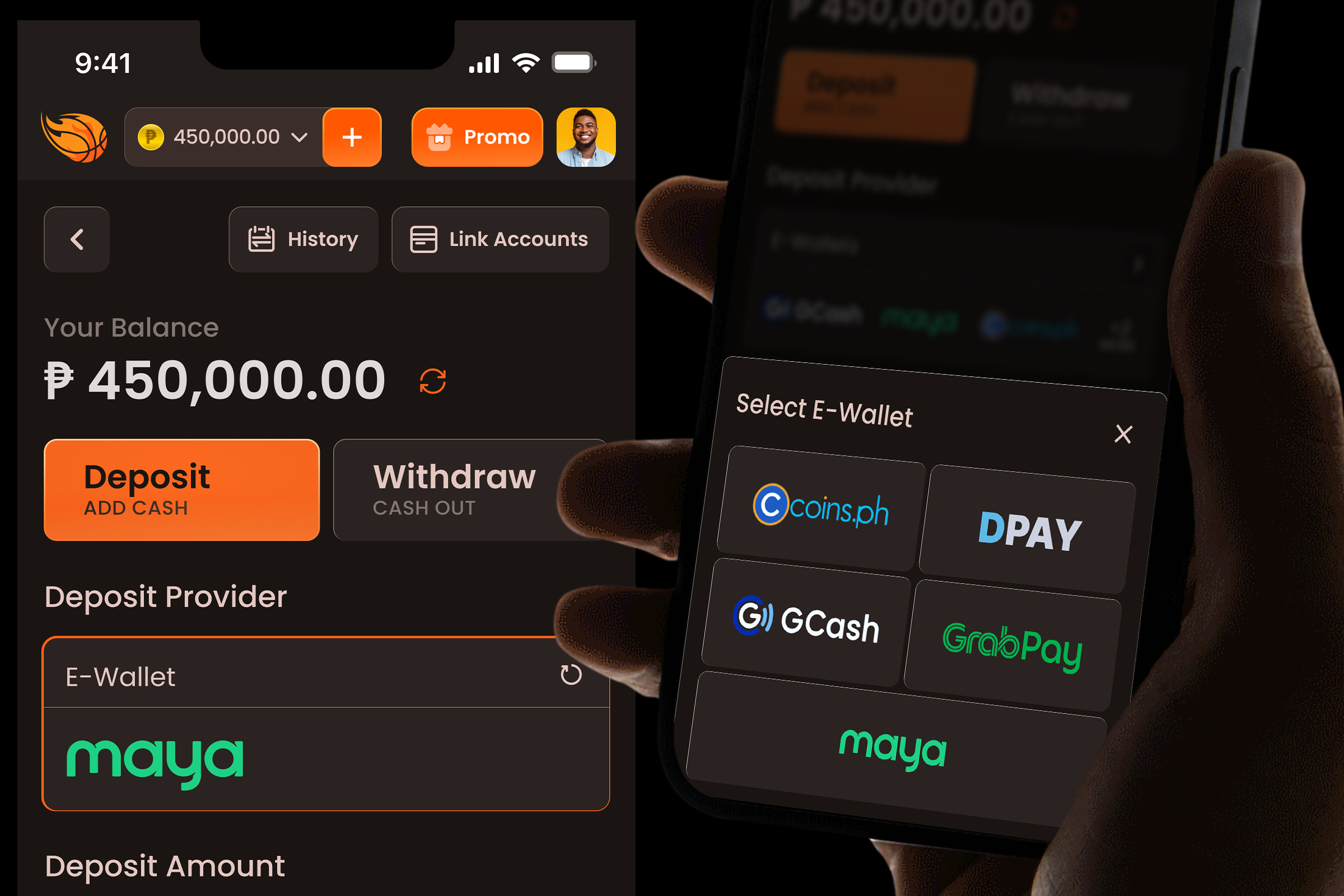 ArenaPlus Wallet Redesign