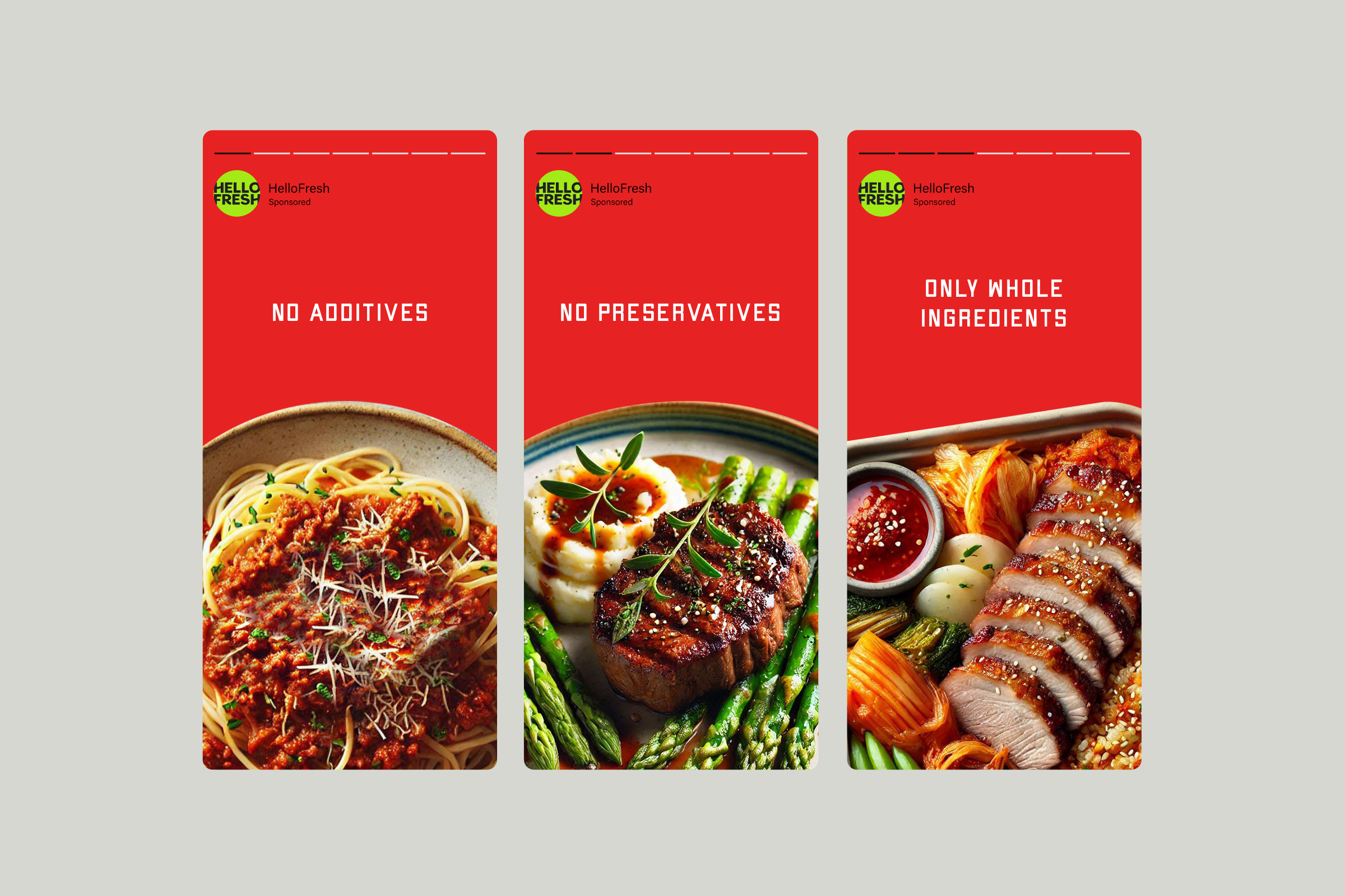 Hello Fresh Social Media Posts