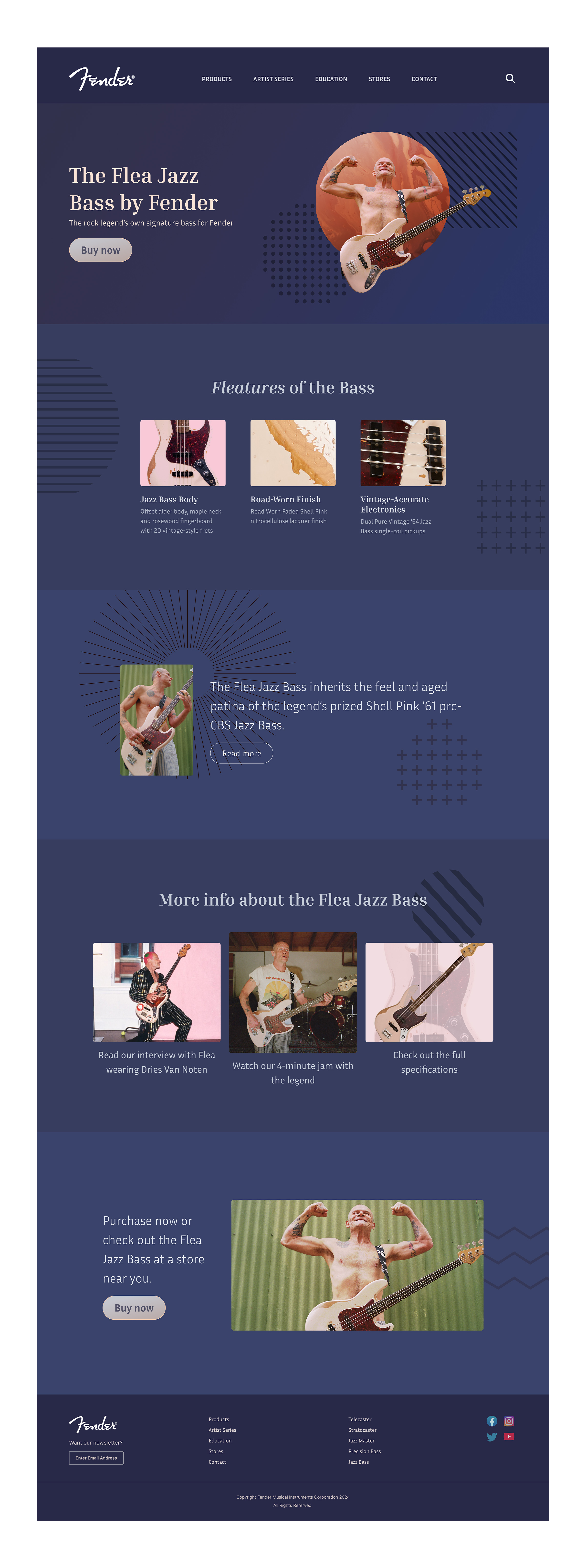Fender Web Design