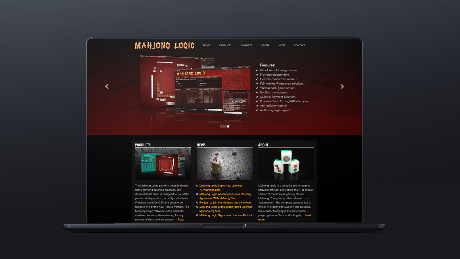 MahjongLogic Mockup 2