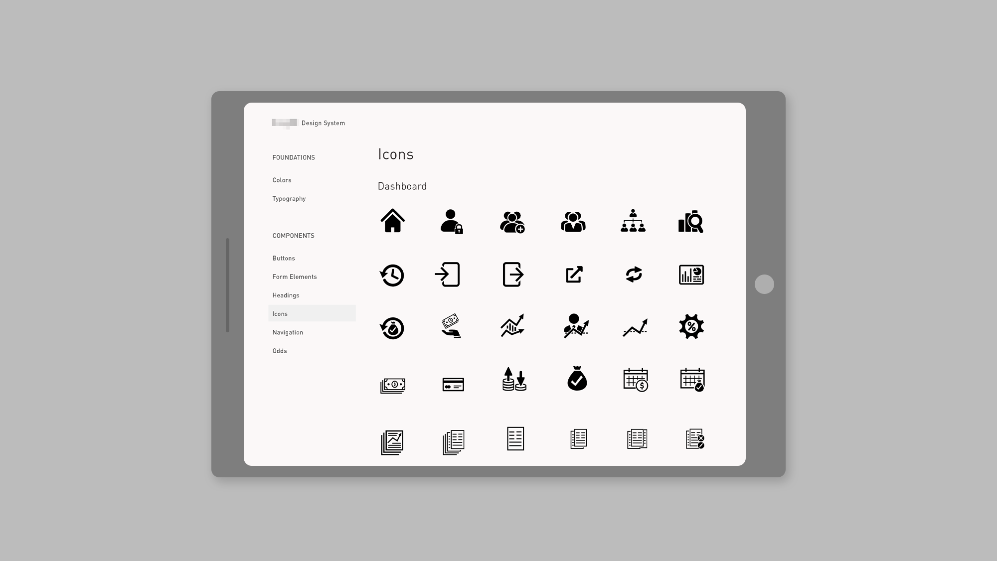 Design System Icons